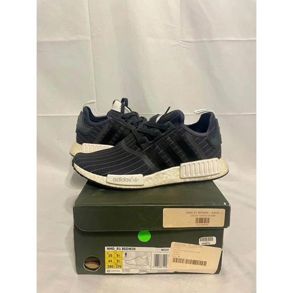 adidas NMD R1 x Bedwin & The Heartbreakers – Black – Men’s 10 NEW (yellowing)